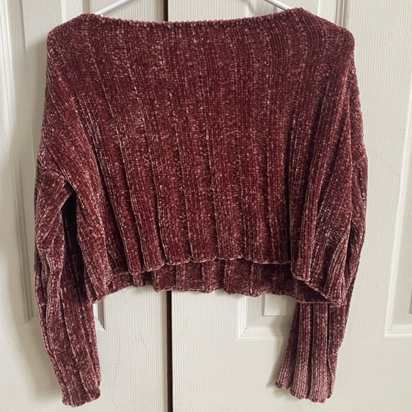 Cropped Knit Sweater Size S - Forever 21 - Picture 7 of 10